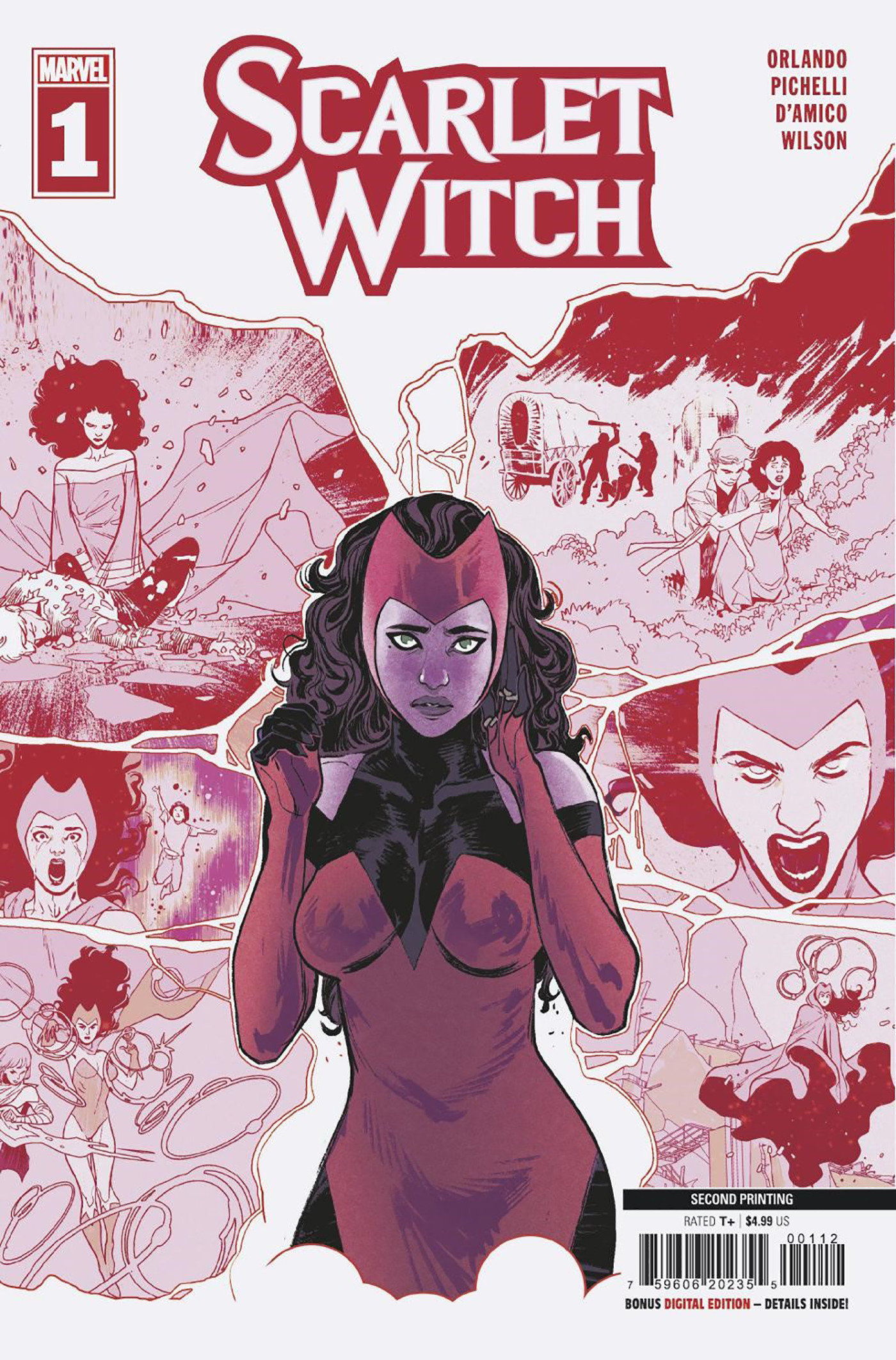 Product Details: Scarlet Witch #1 (2023) tao virgin variant
