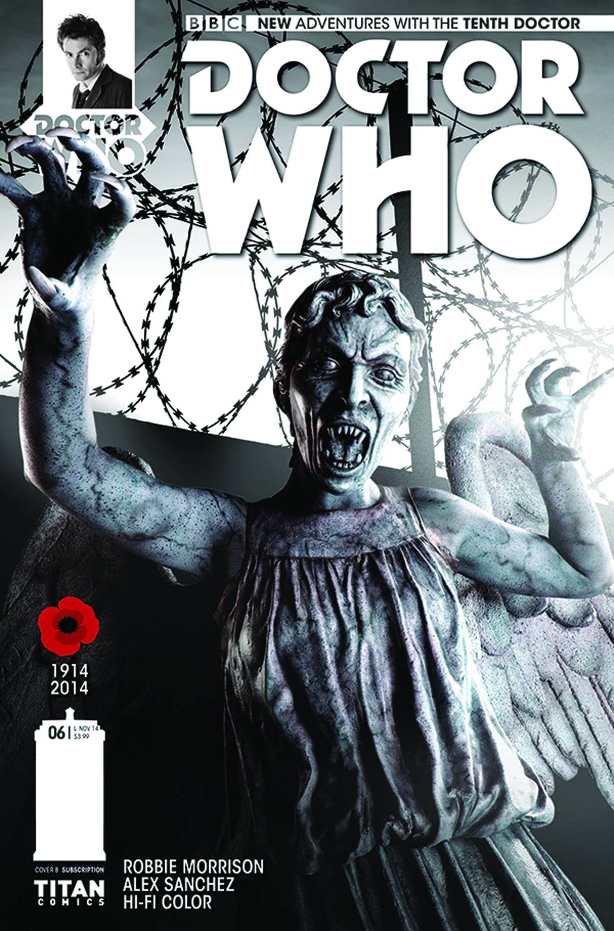 Doctor Who 10th #6 Subscription Photo
