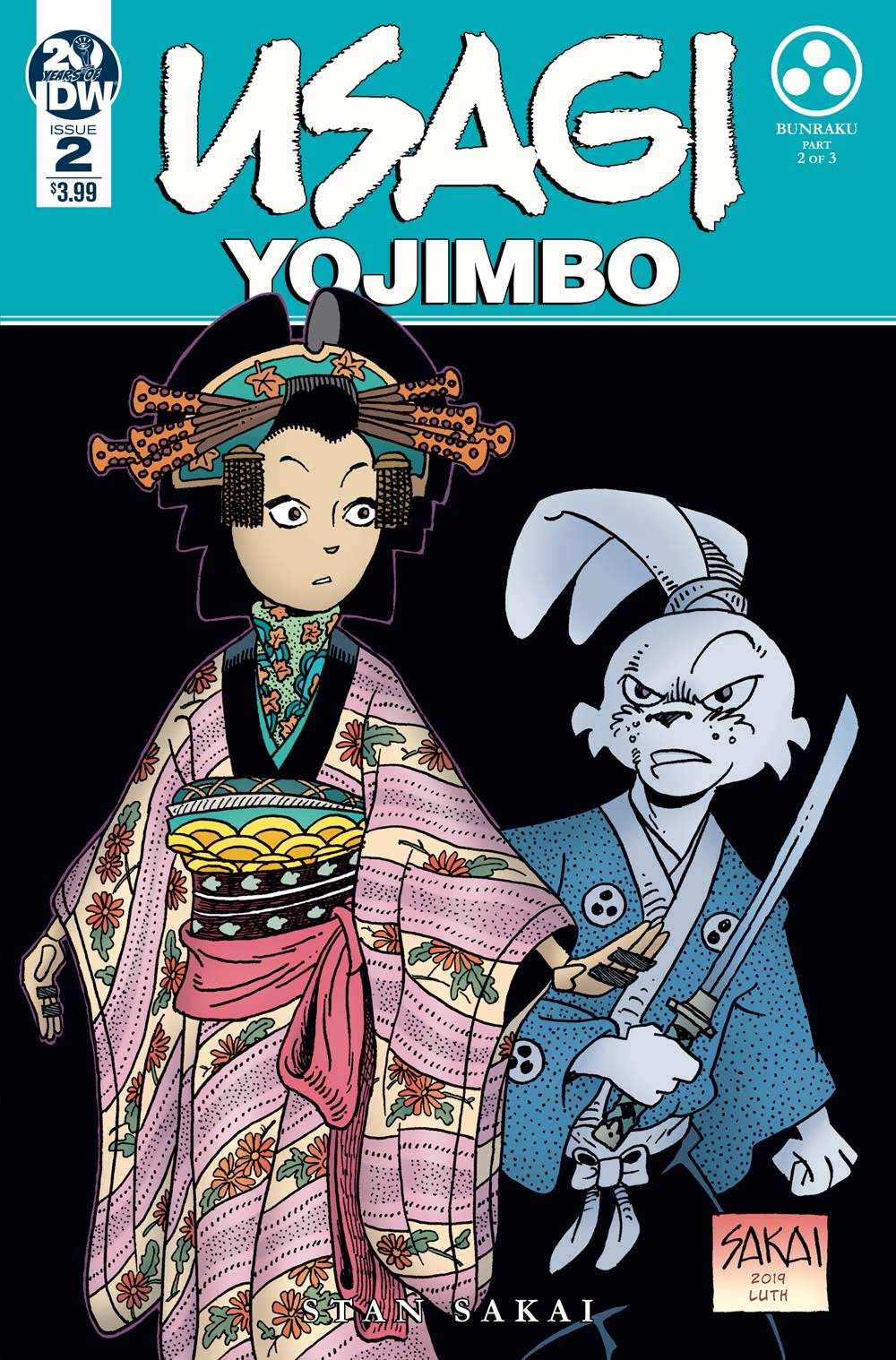 Usagi Yojimbo #2 Cover A Sakai (2019)