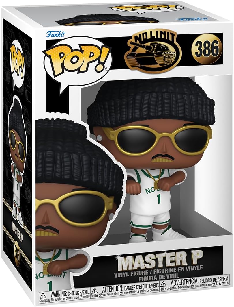 Pop Rocks Master P Vinyl Figure