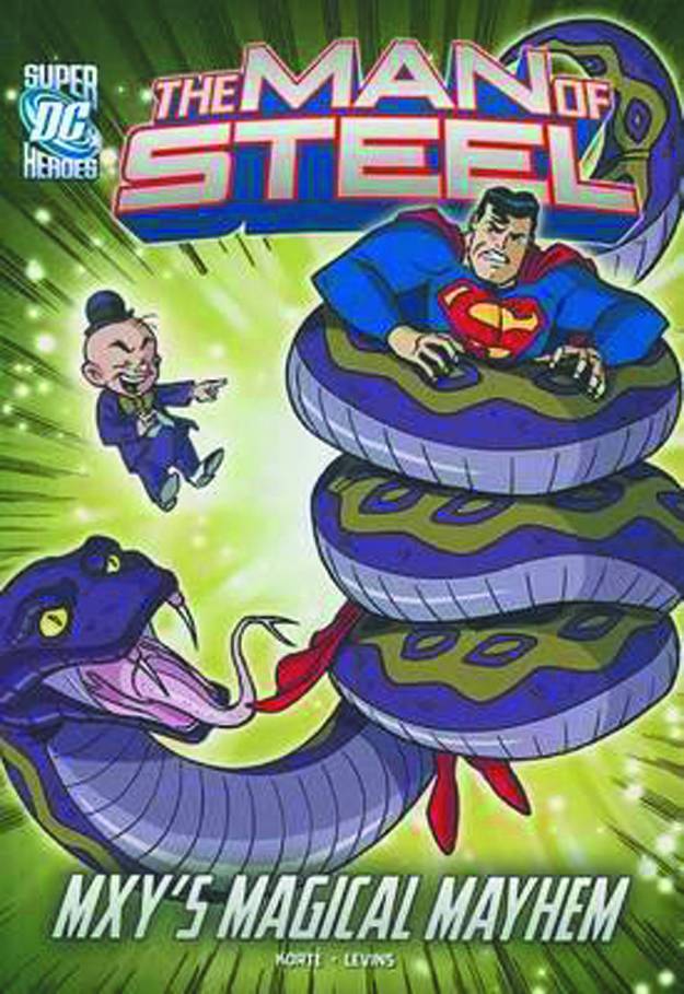 DC Super Heroes Man of Steel Young Reader Graphic Novel #7 Superman Vs Mr Mxyzptlk