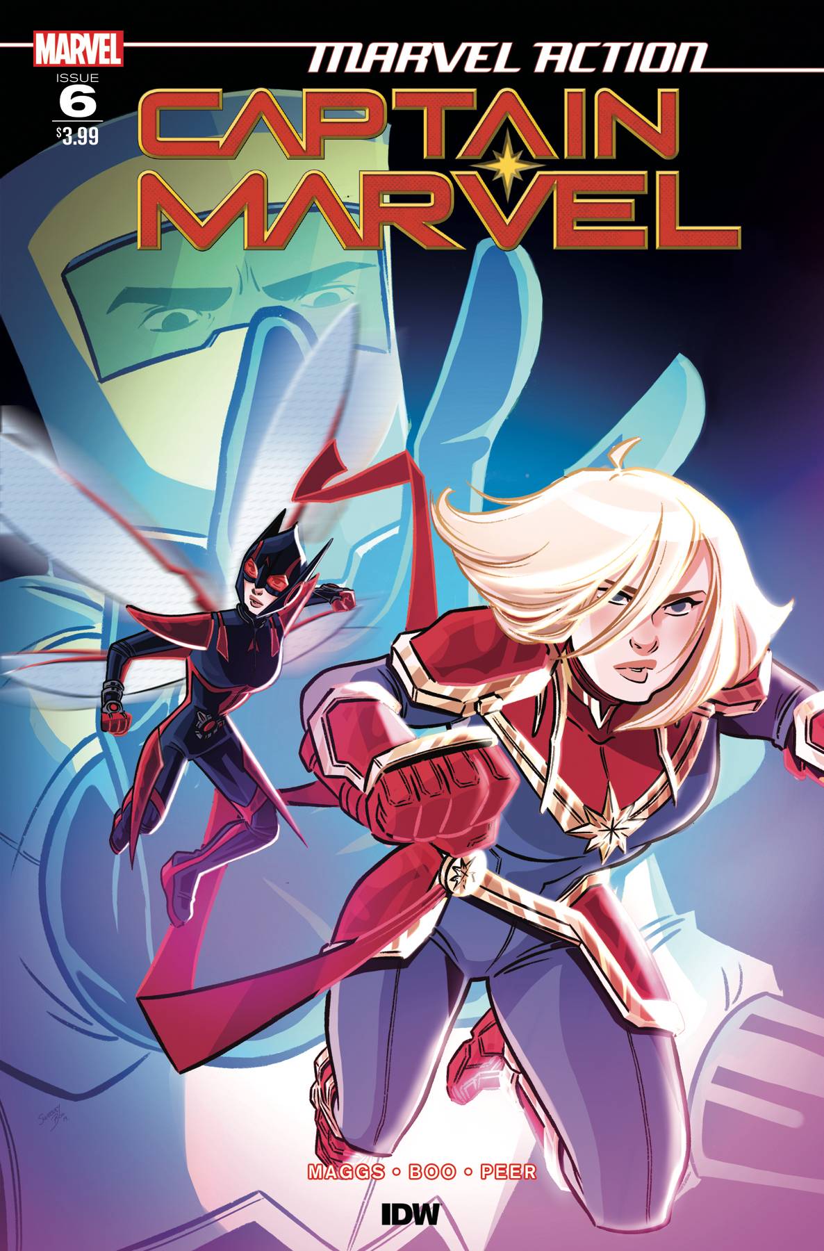 Marvel Action Captain Marvel #6 Cover A Boo