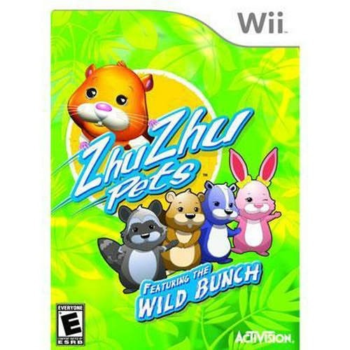 Nintendo Wii Zhu Zhu Pets Featuring The Wild Bunch