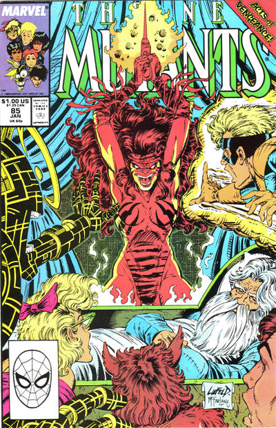 The New Mutants #85 [Direct]-Good (1.8 – 3)
