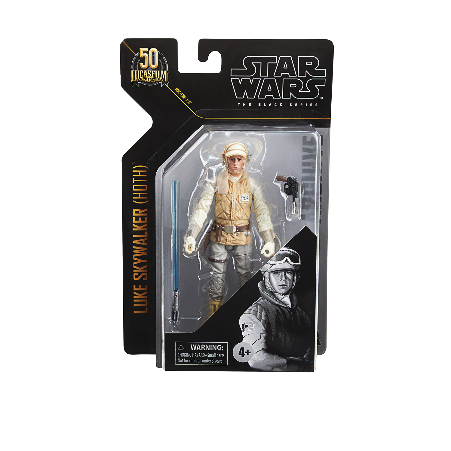 Star Wars Black Archives 6 Inch Hoth Luke Skywalker Action Figure Case