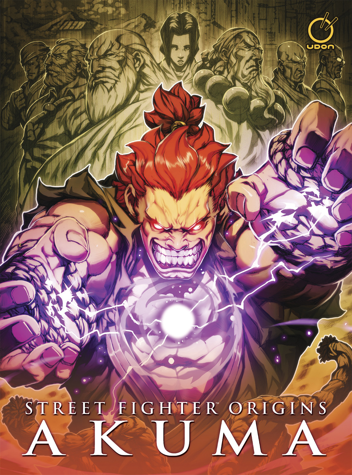 Street Fighter Origins Akuma Hardcover