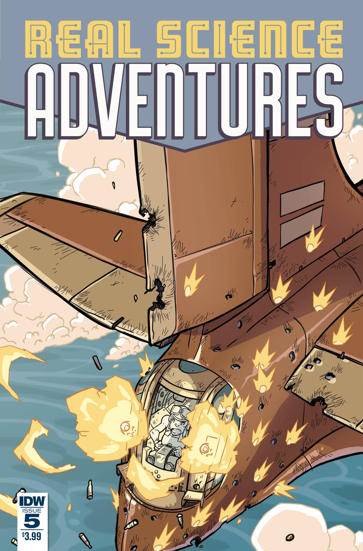 Real Science Adventures Flying She-Devils #5 Cover A