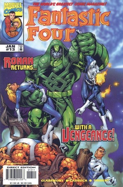 Fantastic Four #13 (1998) [Direct Edition]-Fine (5.5 – 7)