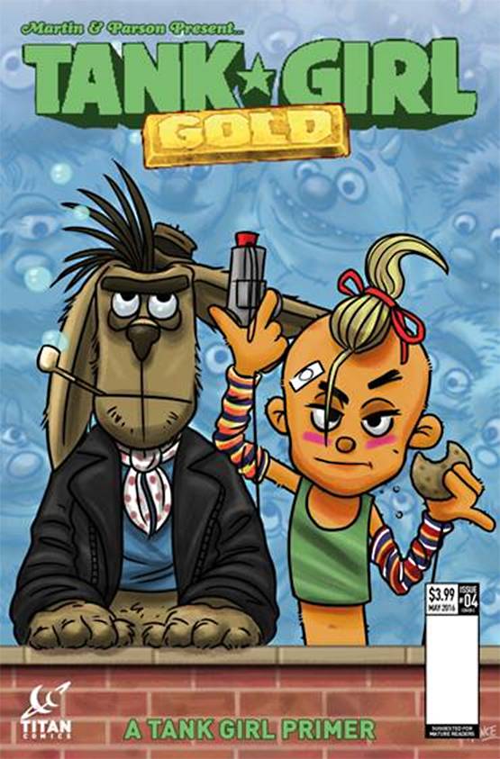 Tank Girl Gold #4 Cover C Hance