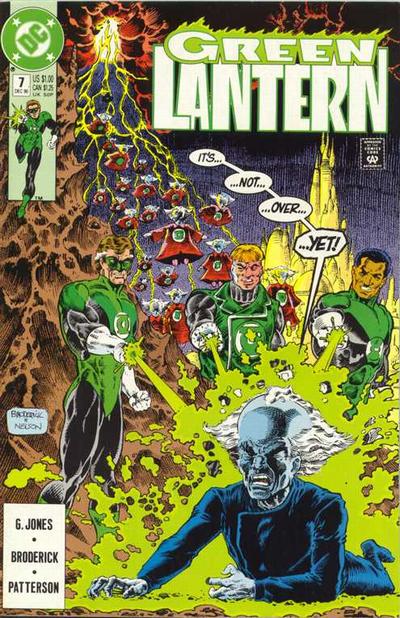 Green Lantern #7 (1990) [Direct]-Fine (5.5 – 7)