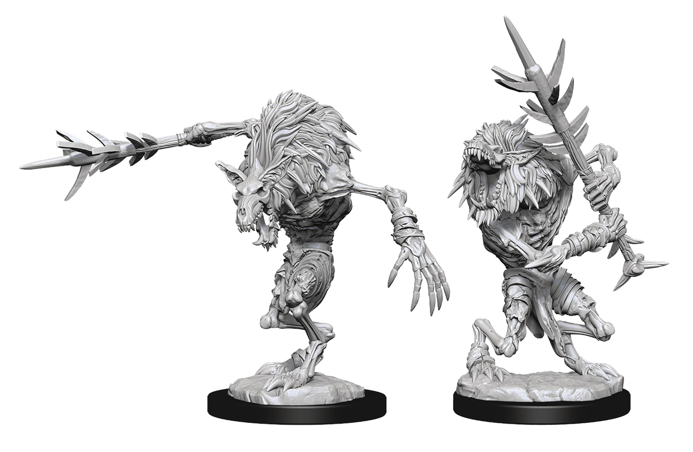 Dungeons & Dragons Nolzur`s Marvelous Unpainted Miniatures: Wave 15 Gnoll Witherlings