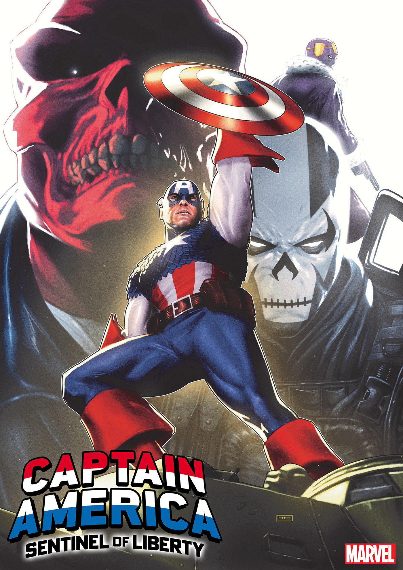 Captain America Sentinel of Liberty #1 1 for 25 Incentive Clarke Variant