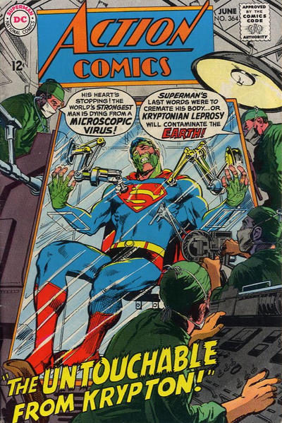 Action Comics #364 Above Average/Fine (5 - 7)