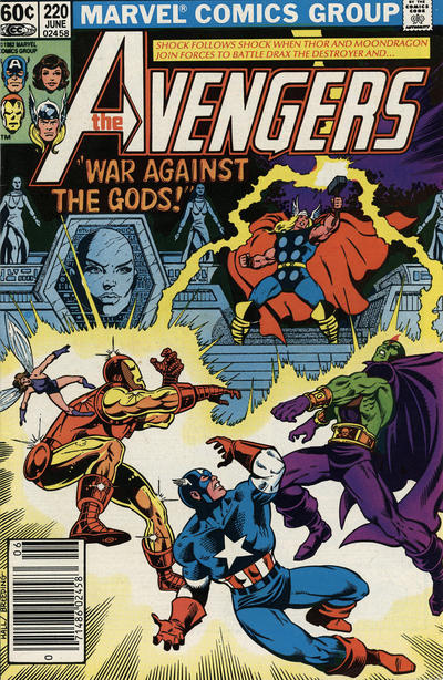 Avengers #220 [Newsstand]