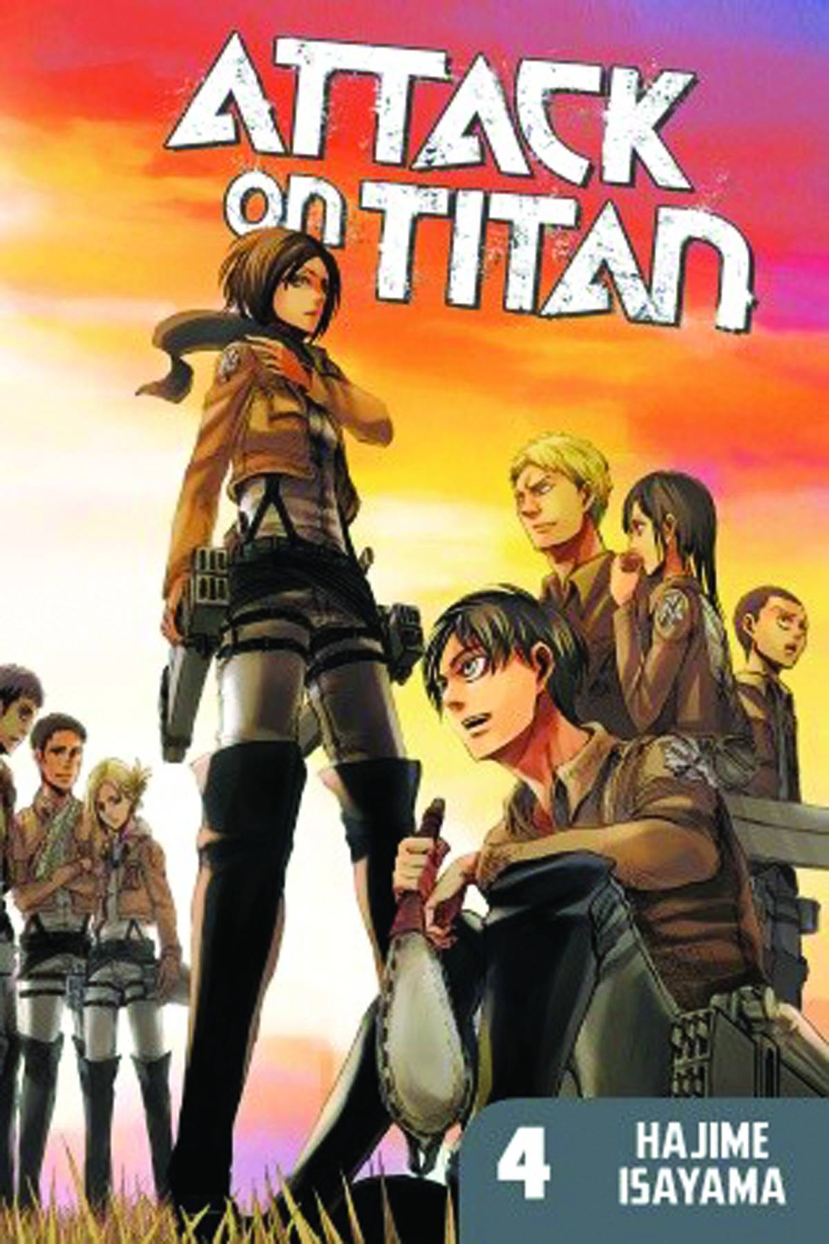Attack on Titan Graphic Novel Volume 4