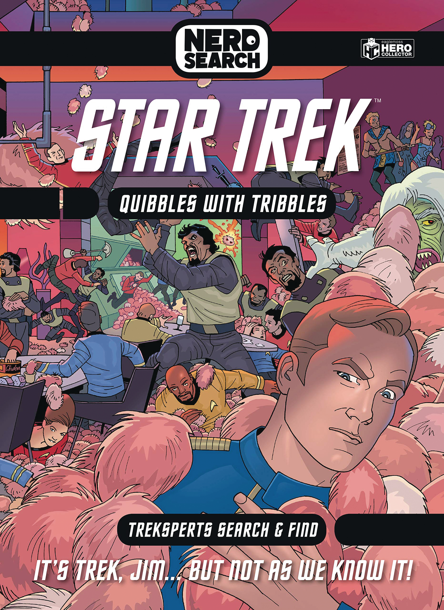 Star Trek Nerd Search Hardcover Quibbles With Tribbles