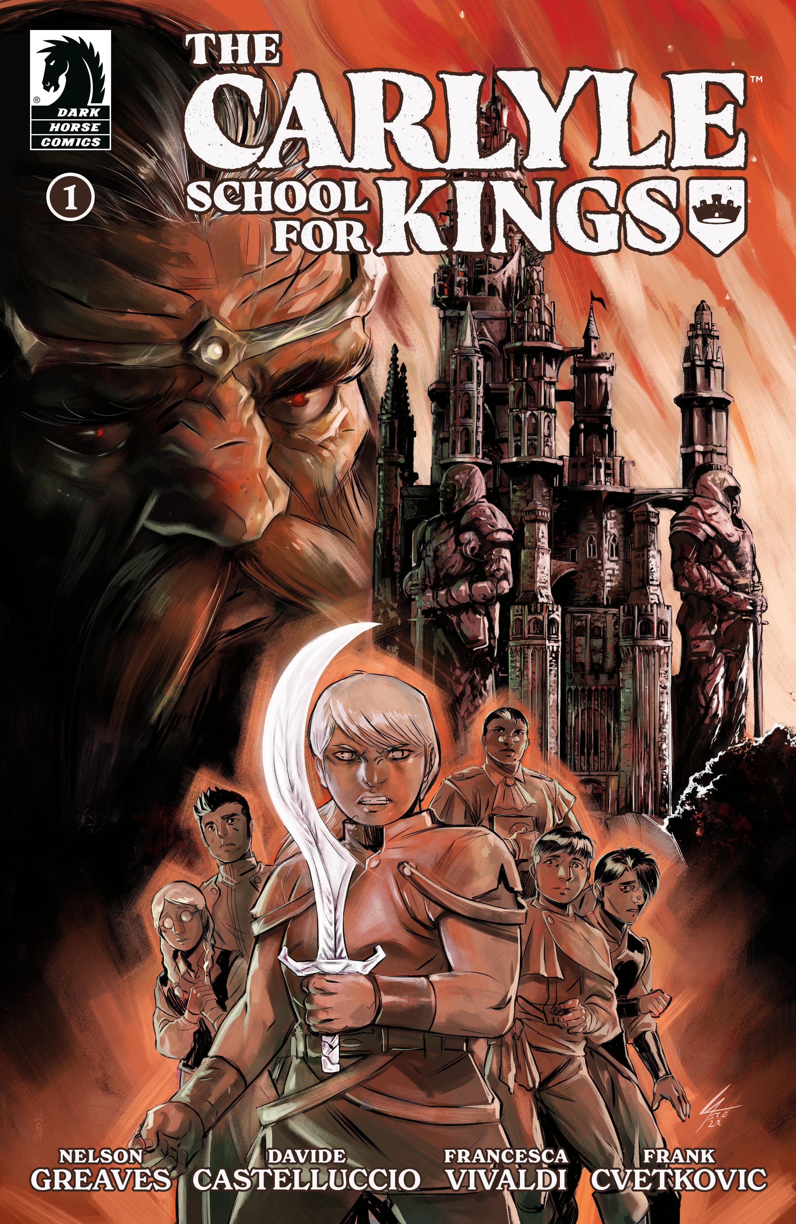 Carlyle School for Kings #1 Cover A (Davide Castellucio)