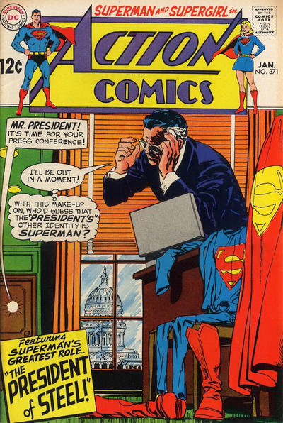 Action Comics #371 Above Average/Fine (5 - 7)