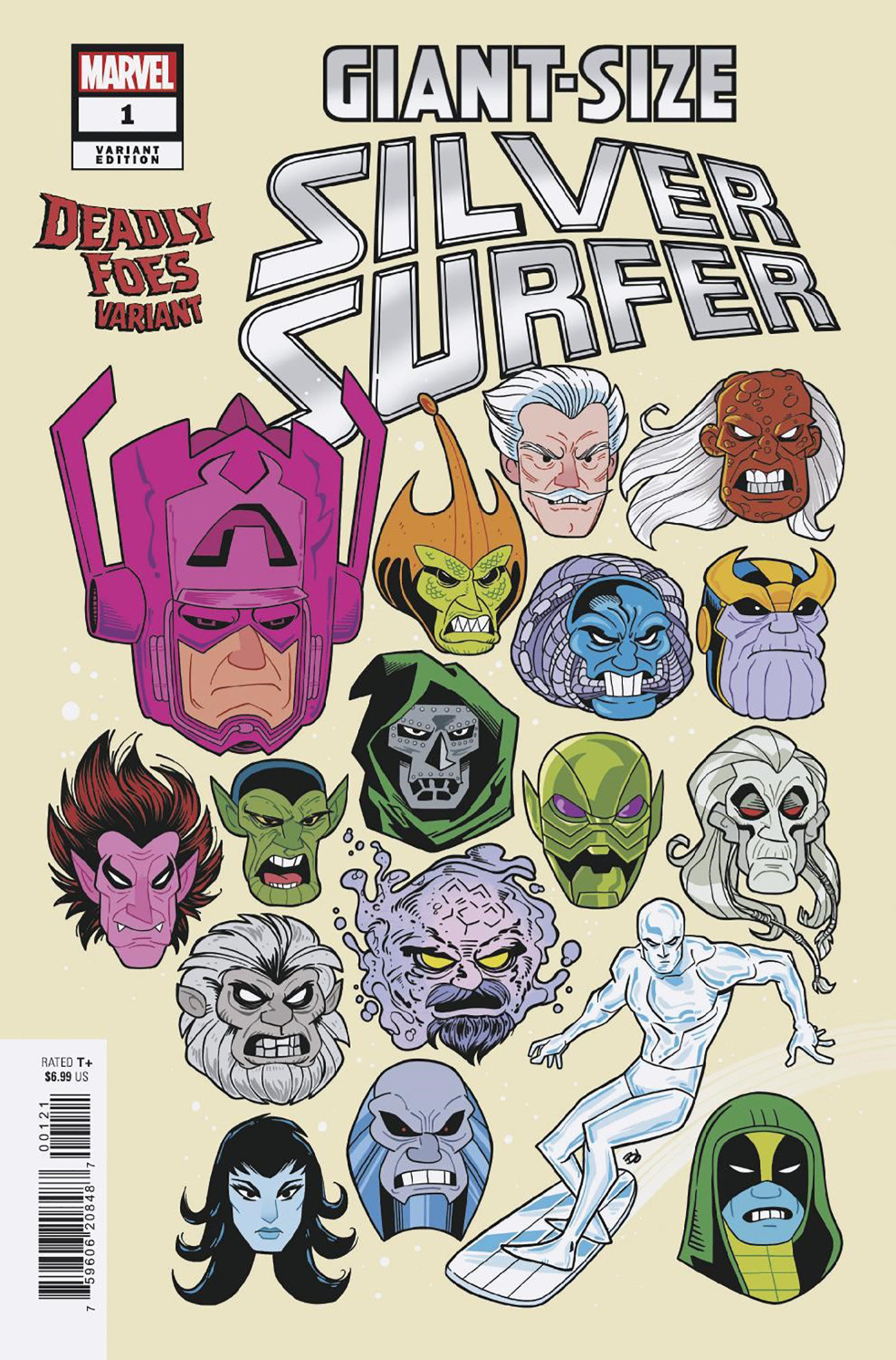 Giant-Size Silver Surfer #1 Dave Bardin Deadly Foes Variant