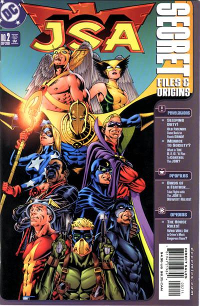 JSA Secret Files #2-Near Mint (9.2 - 9.8)