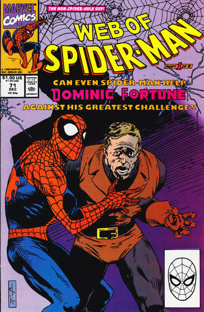 Web of Spider-Man #71 [Direct](1985)-Fine (5.5 – 7)