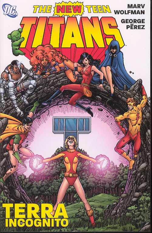 New Teen Titans Terra Incognito Graphic Novel