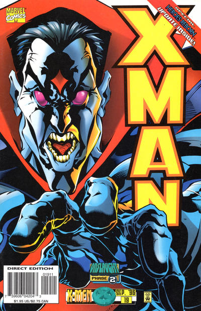 X-Man #19 [Direct Edition] - Vf+ 8.5