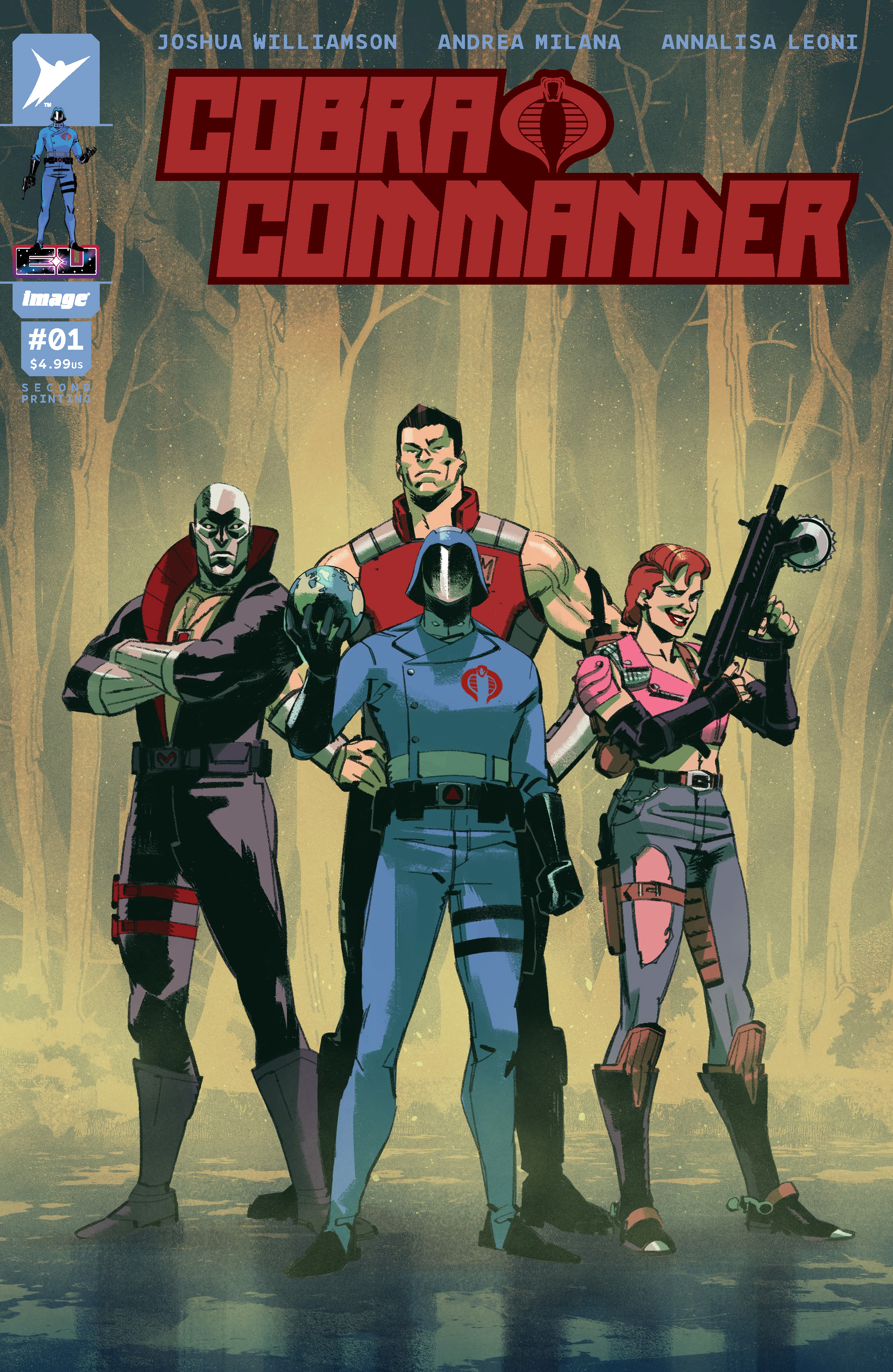 Cobra Commander #1 Cover C Jason Howard Second Printing (Of 5)