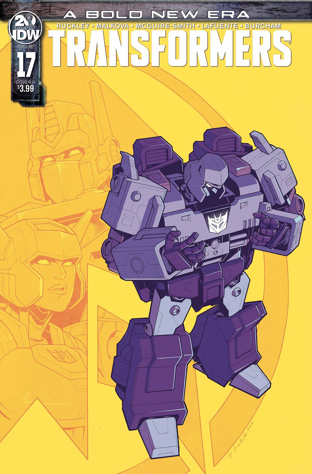 Transformers #17 Cover B Cahill