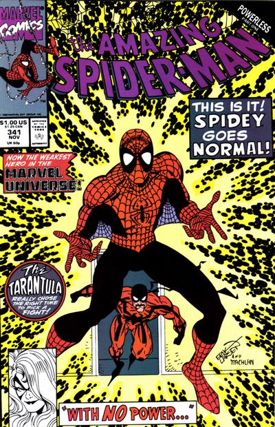 The Amazing Spider-Man #341 [Direct]- Very Fine