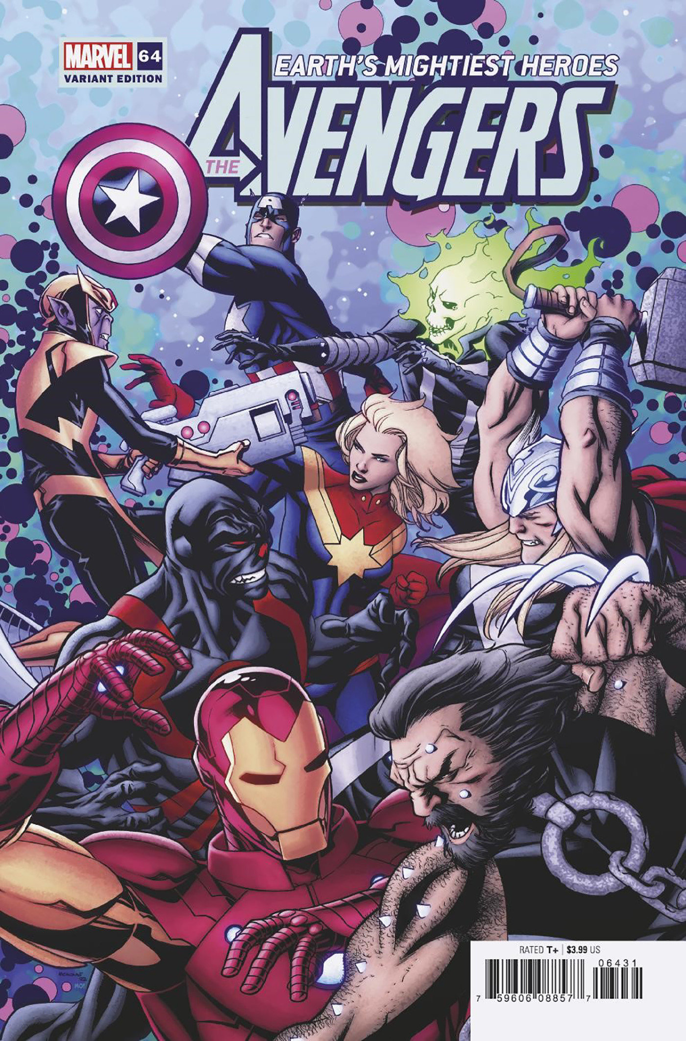 Avengers #64 1 for 25 Incentive Mckone Variant (2018)