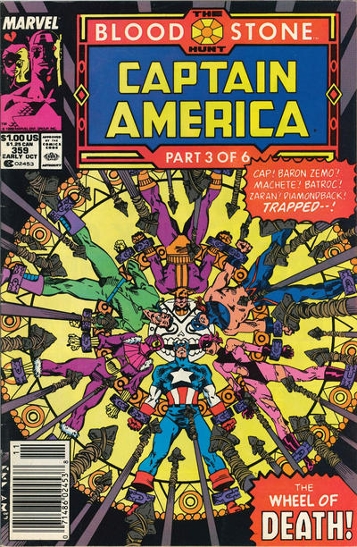 Captain America #359 [Newsstand]