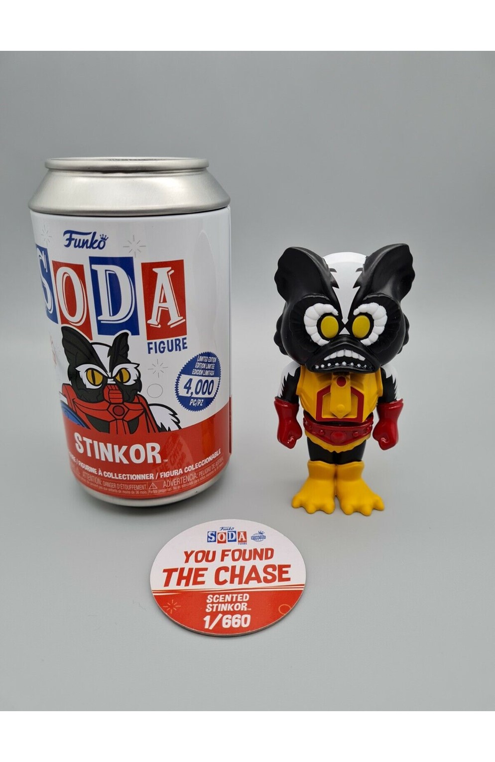 Funko Soda Masters of The Universe Stinkor Chase