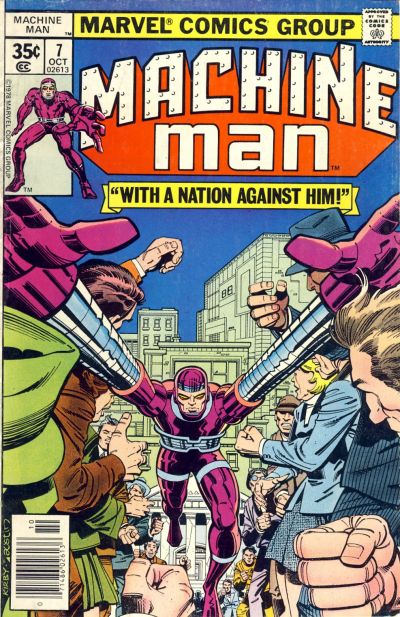 Machine Man #7-Near Mint (9.2 - 9.8)