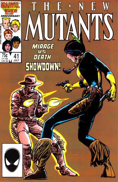 The New Mutants #41 [Direct]-Fine (5.5 – 7)