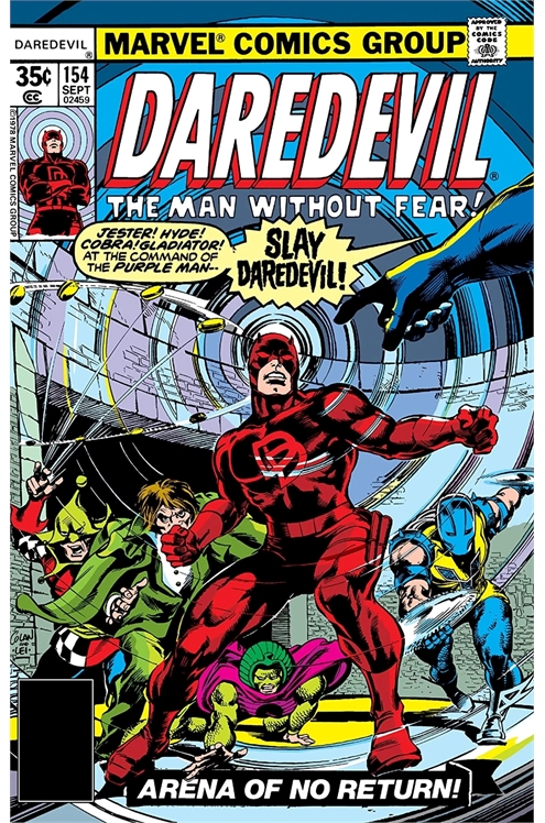 Daredevil Volume 1 #154 Newsstand Edition