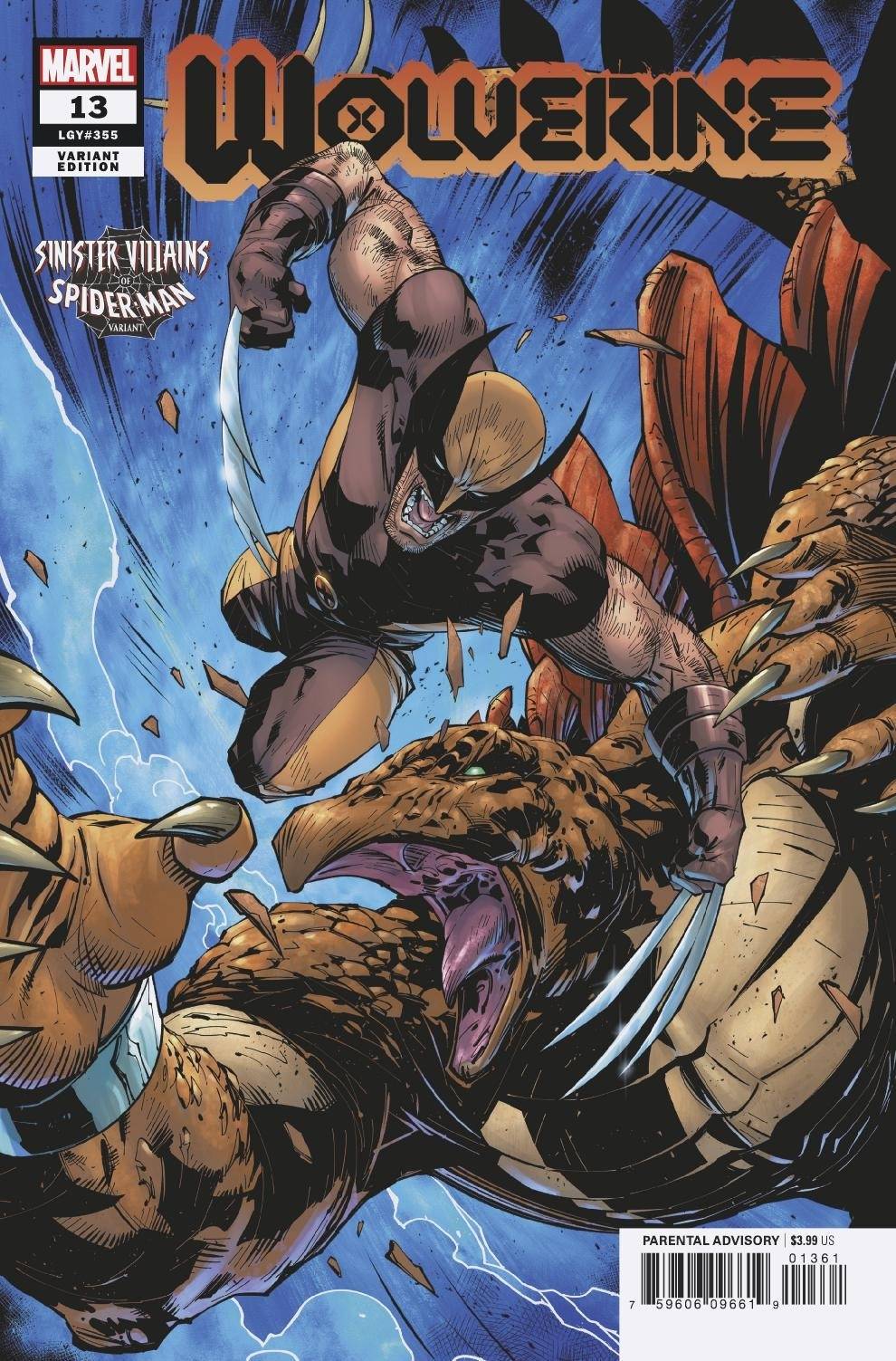 Wolverine #13 Benjamin Spider-Man Villains Variant Gala (2020)