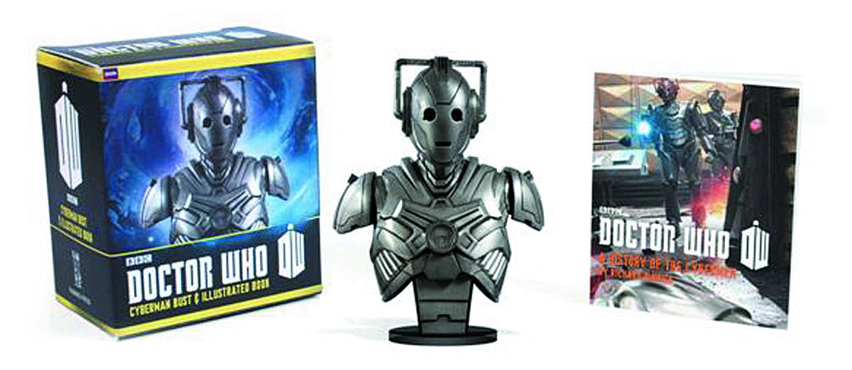 Doctor Who Cyberman Bust & Book Kit