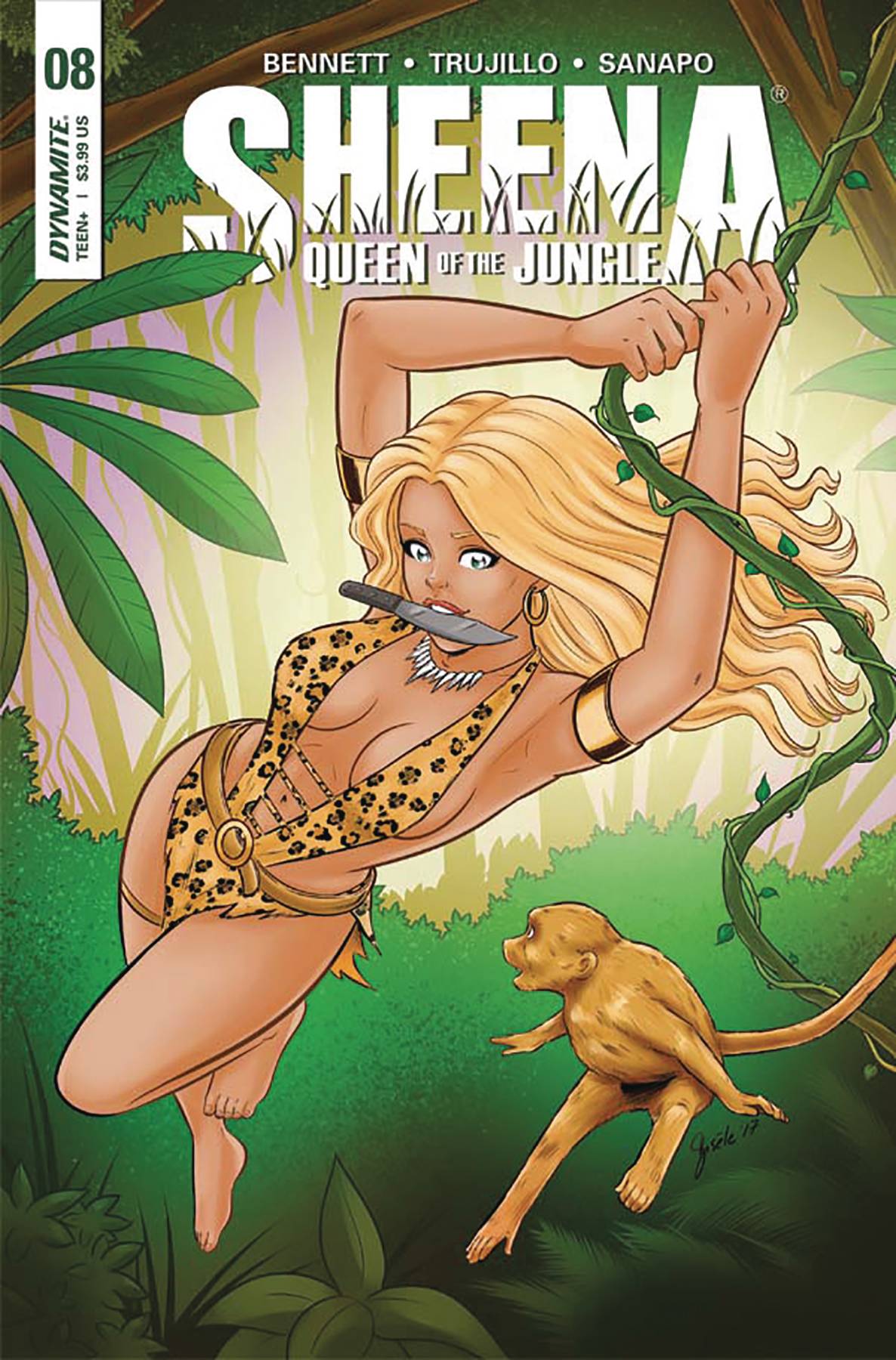 Sheena #8 Cover C Lagace