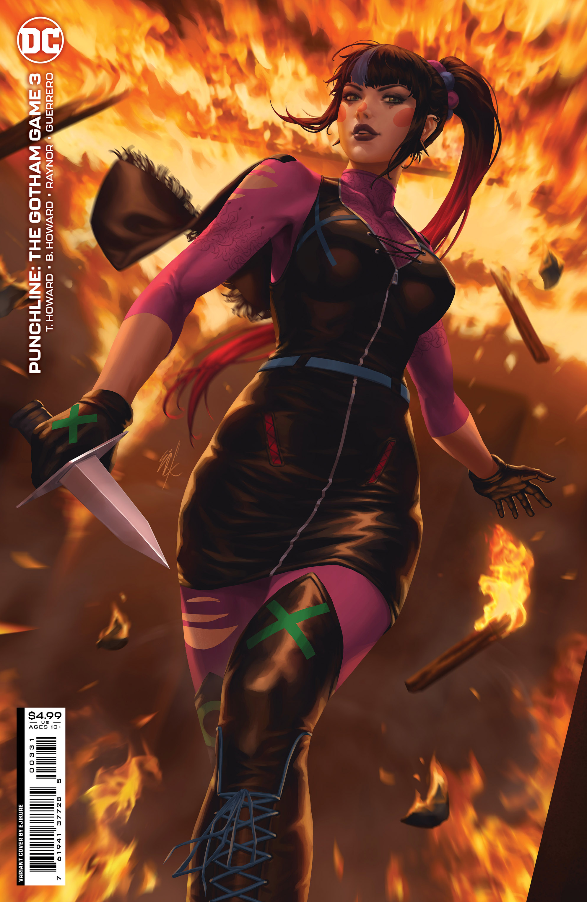 Punchline The Gotham Game #3 Cover C Ejikure Card Stock Variant (Of 6)