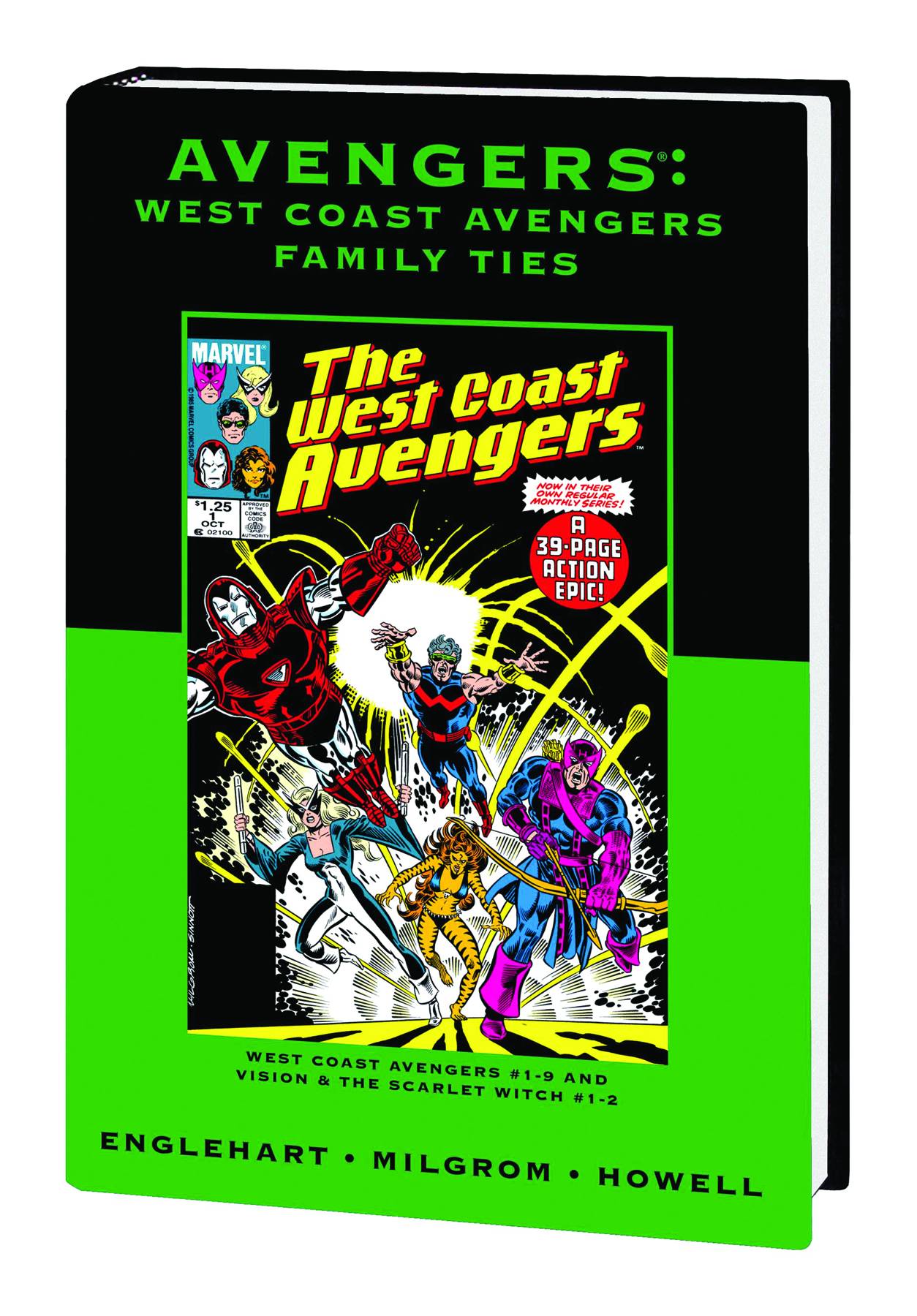 Avengers West Coast Avengers - Family Ties (Hardcover) Direct Market Edition