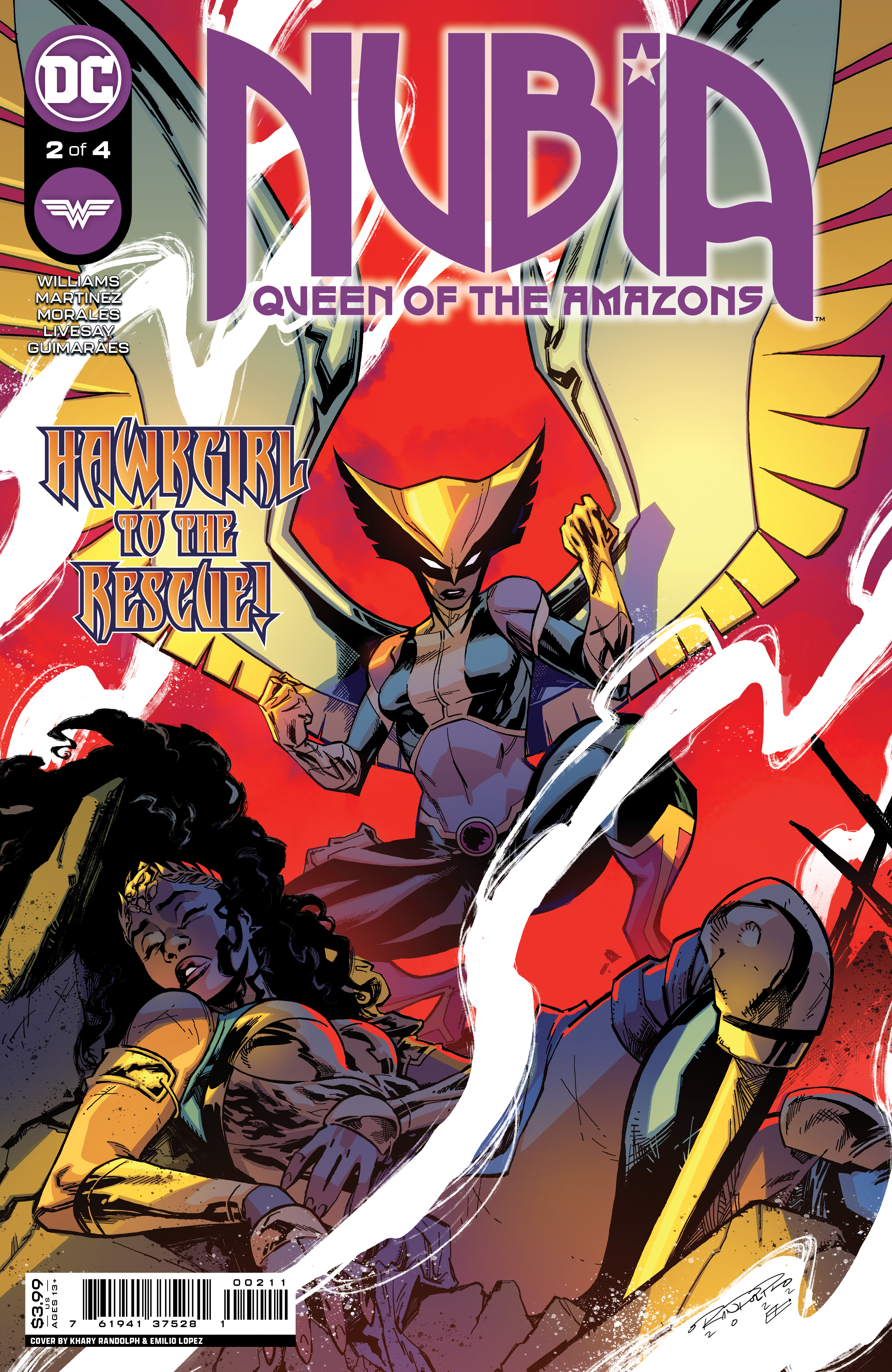 Nubia Queen of the Amazons #2 Cover A Khary Randolph (Of 4)