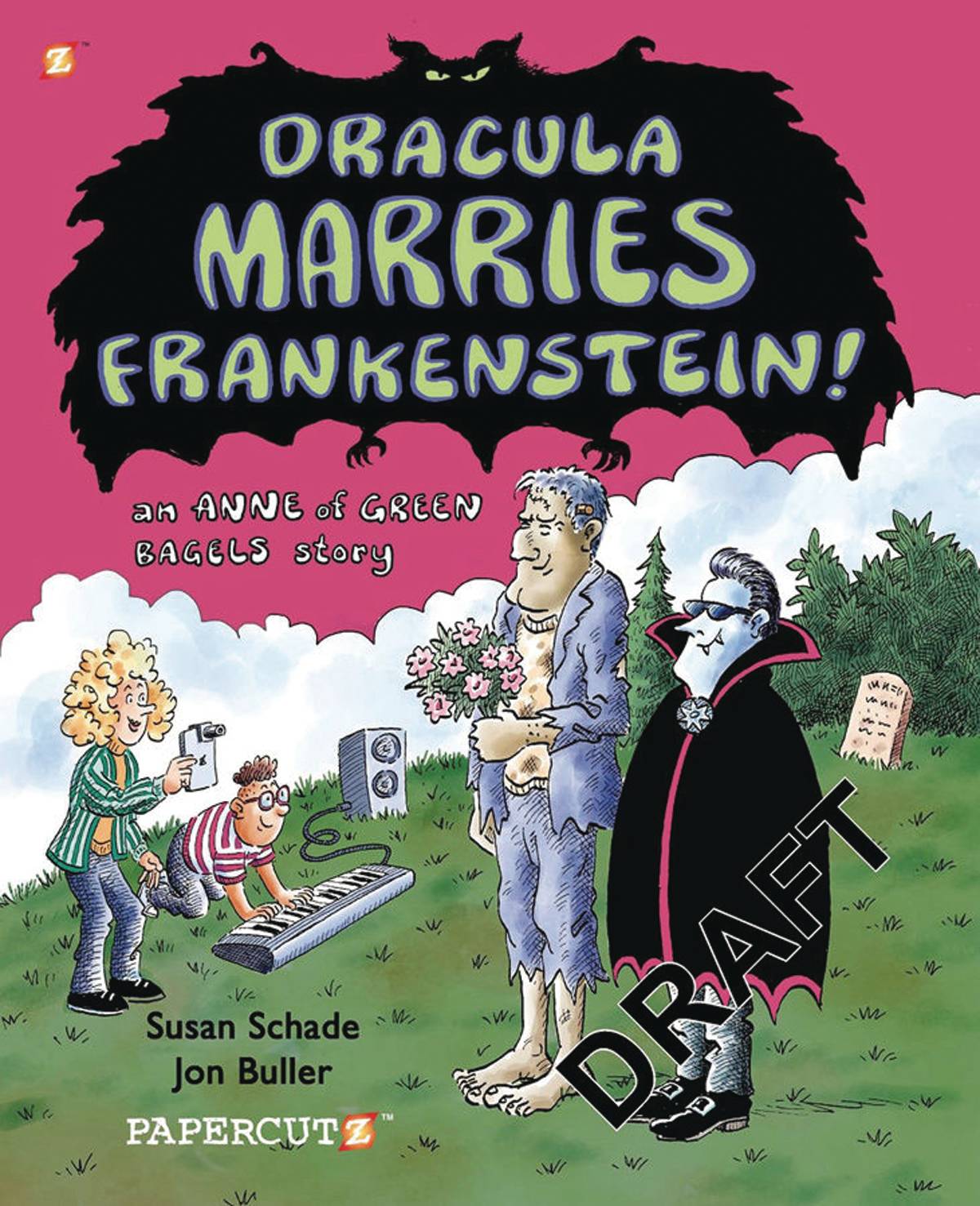 Dracula Marries Frankenstein Graphic Novel