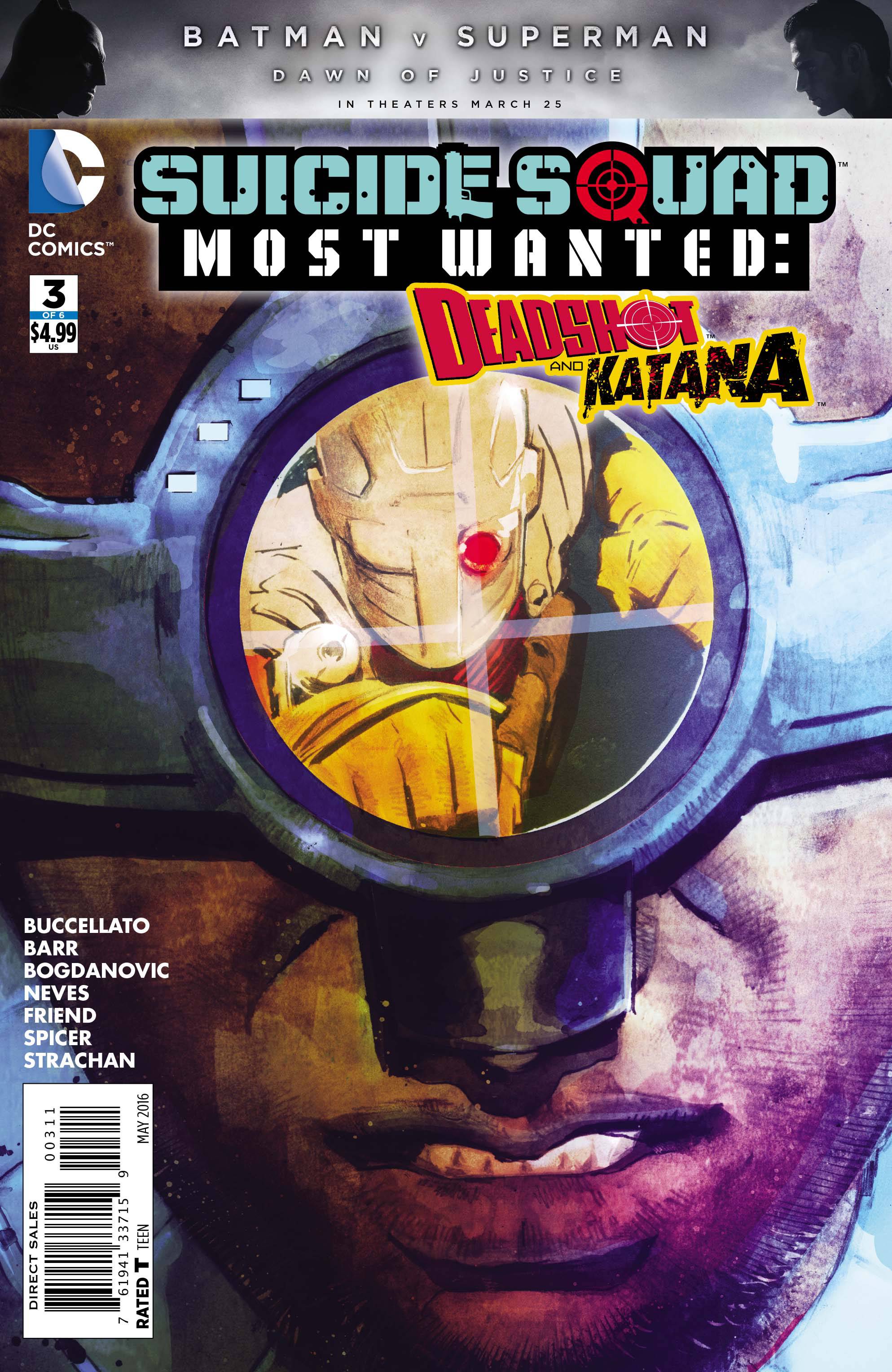 Suicide Squad Most Wanted Deadshot Katana #3