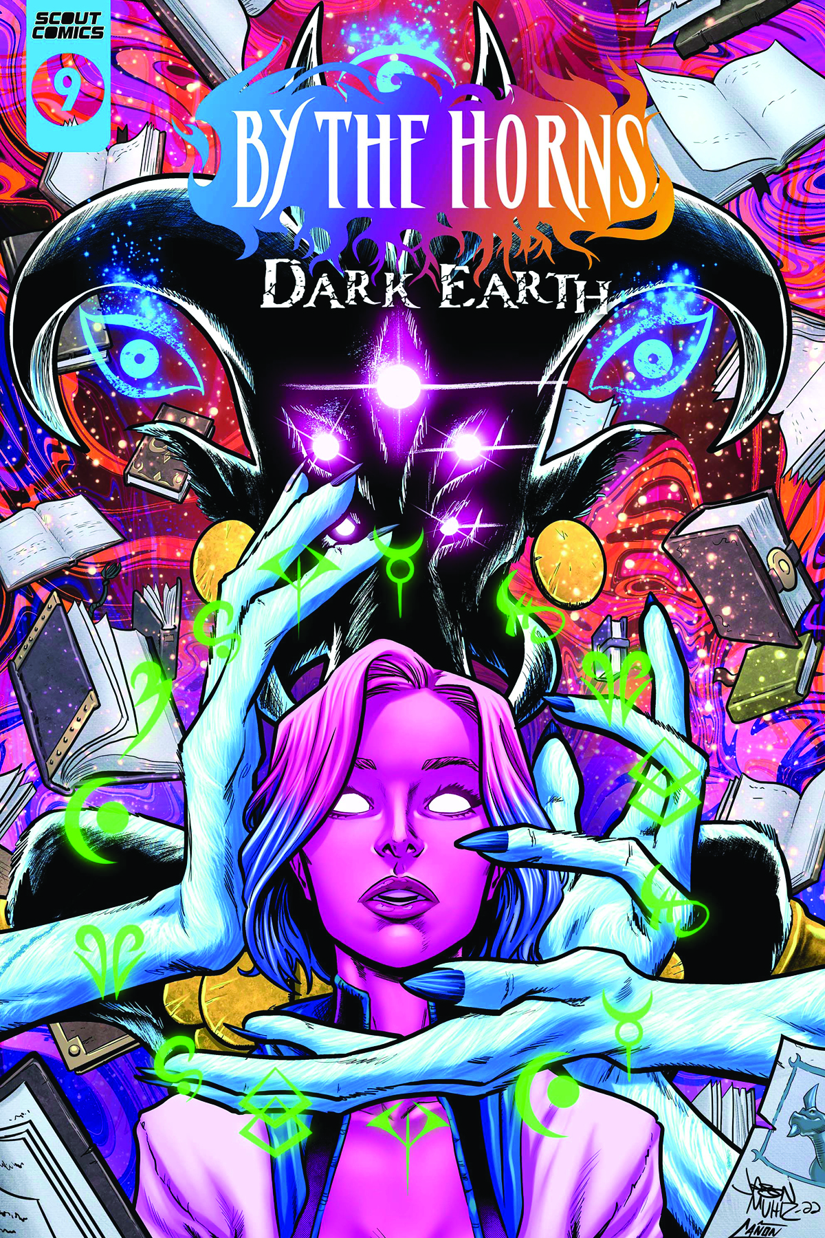 By The Horns Dark Earth #9 (Mature) (Of 9)