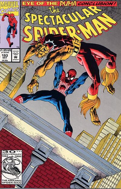 The Spectacular Spider-Man #193 [Direct]-Very Fine 