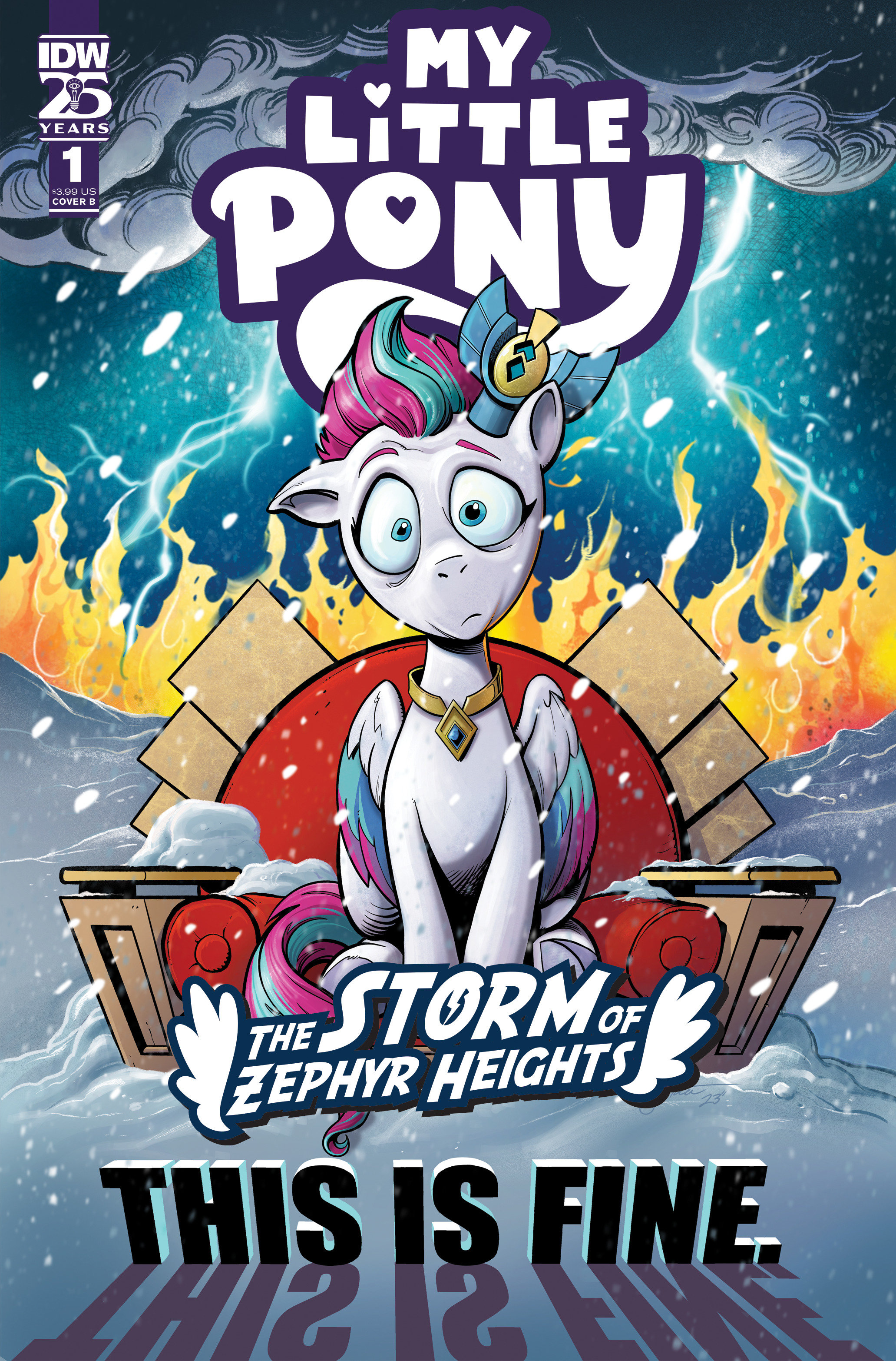 My Little Pony: The Storm of Zephyr Heights #1 Cover B Price