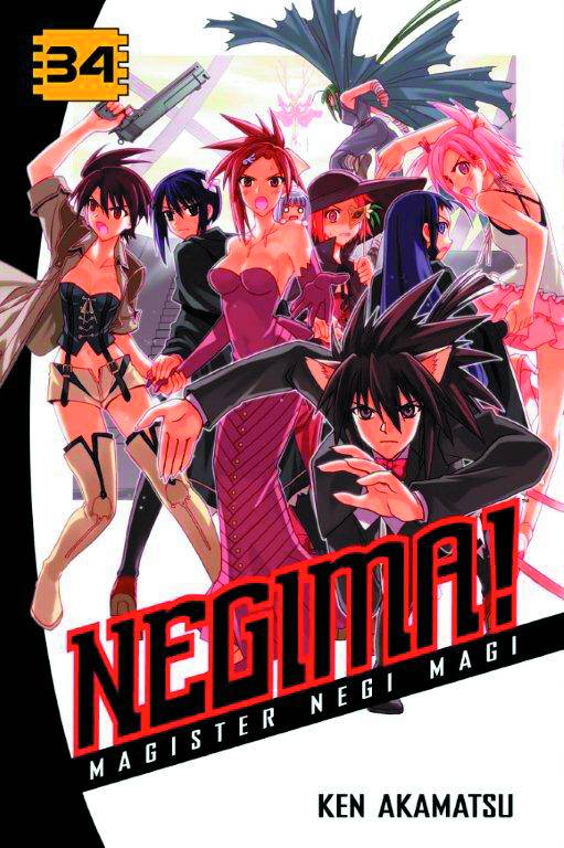 Negima Manga Volume 34