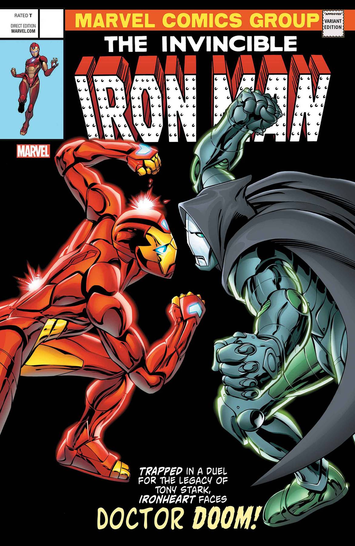 Invincible Iron Man #593 Davis Lenticular Variant Legacy