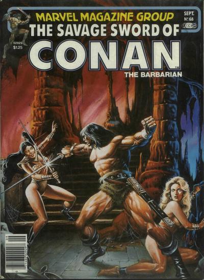 The Savage Sword of Conan #68 - Vg+